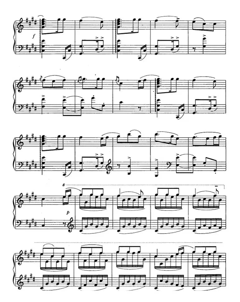 组曲·家乡之歌（IV 跳场的日子）