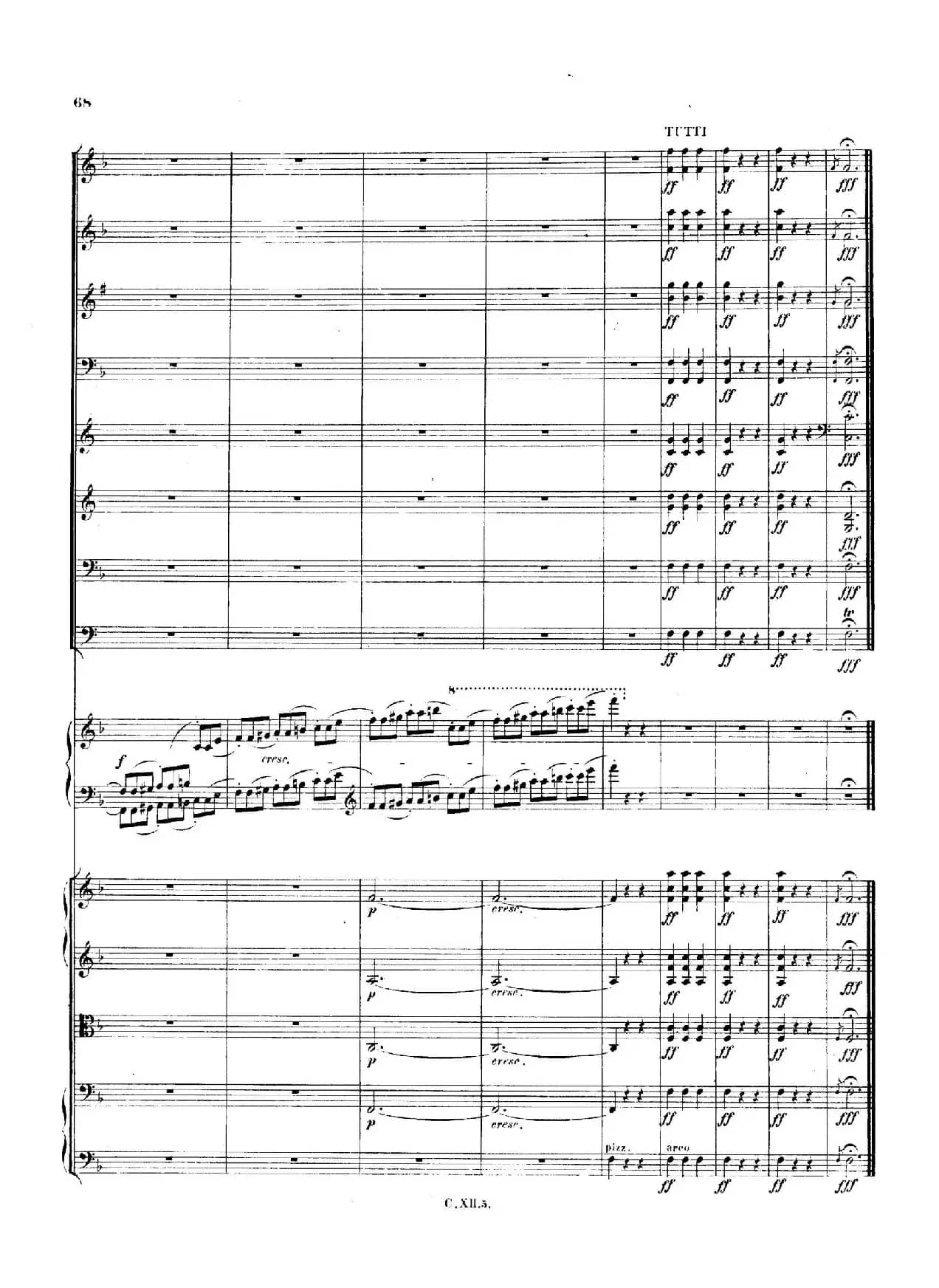 Piano Concerto No.2 in f Minor Op.21（f小调第二钢琴协奏曲·总谱）