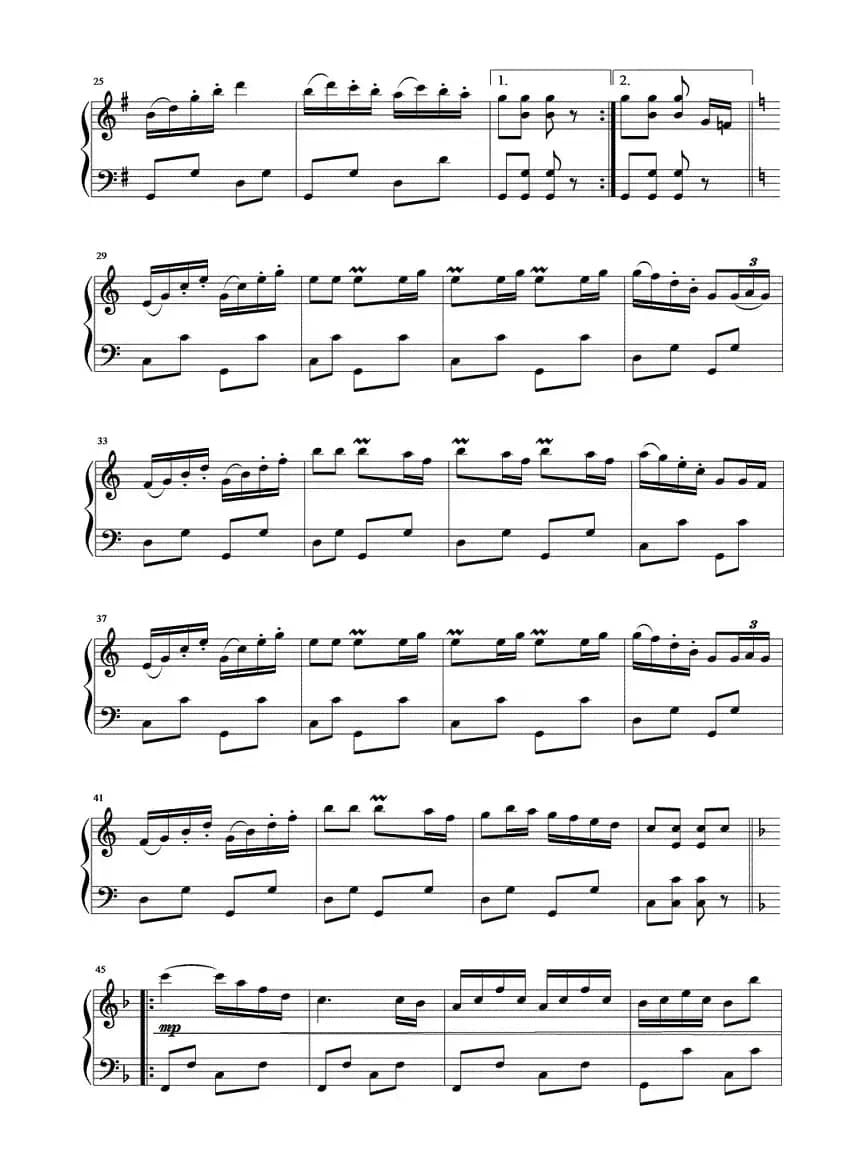 二级第一套单簧管波尔卡