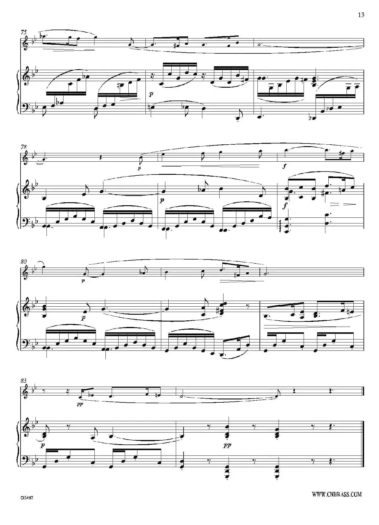 Sicilienne（双簧管+钢琴伴奏）