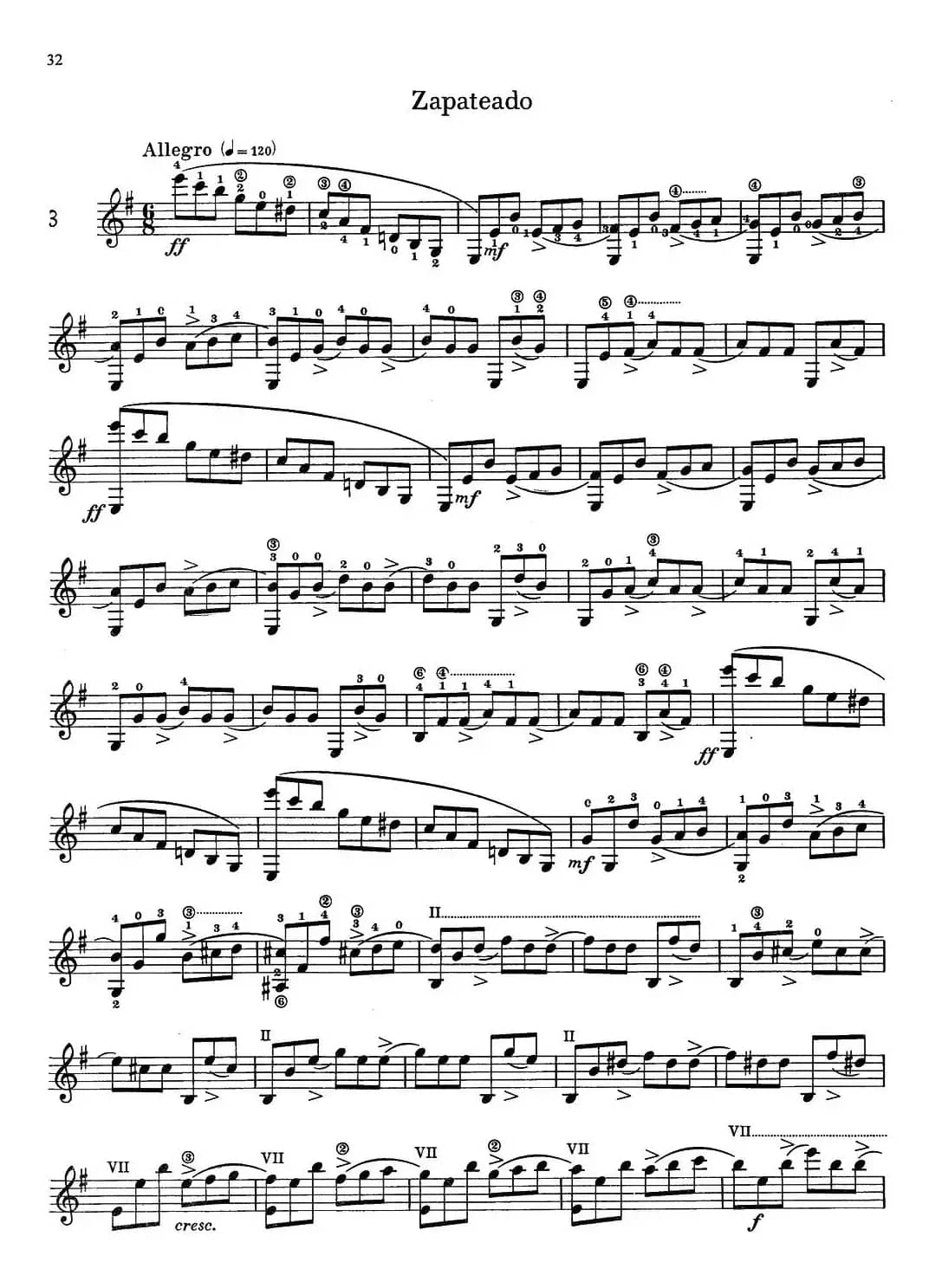 Joaquin Rodrigo Music for Guitar（罗德里戈吉他音乐P22-35）（古典吉他）