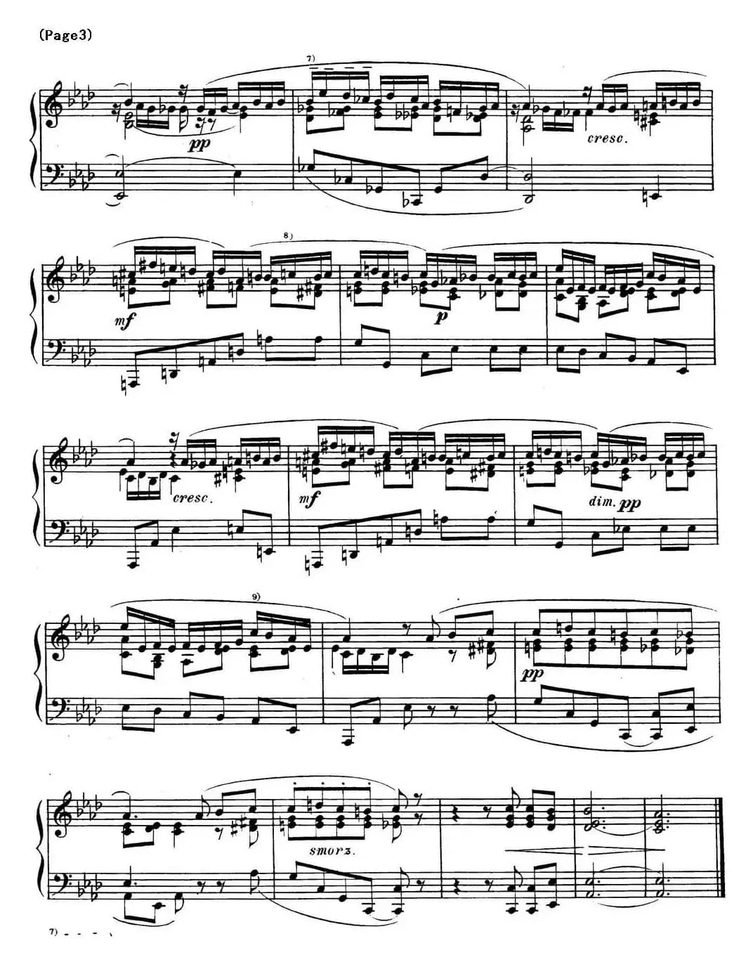 斯克里亚宾12首钢琴练习曲 Op8（No.8 Alexander Scriabin Etudes）