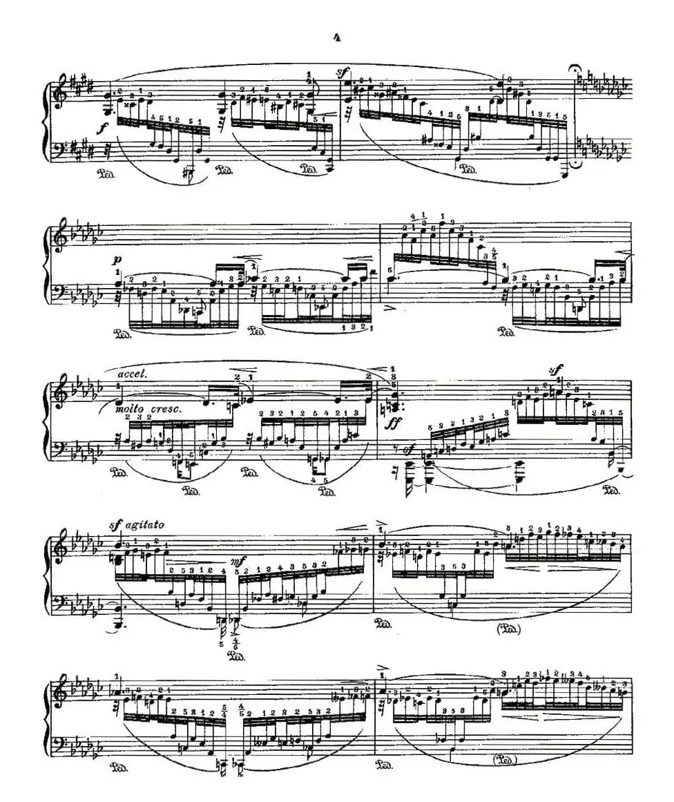 肖邦《练习曲》Fr.Chopin Op.10 No6