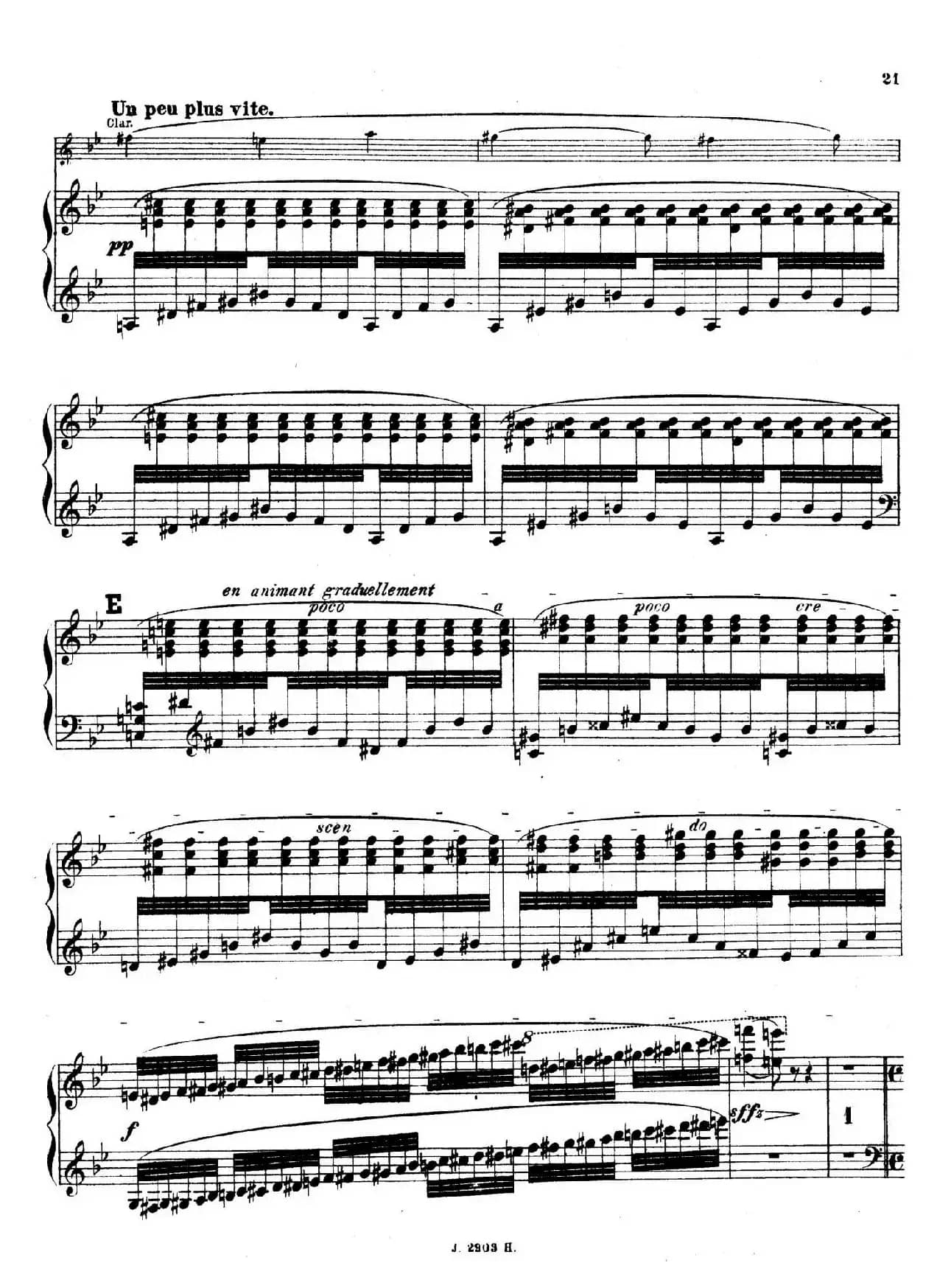 Symphony on a French Mountain Air Op.25（法国山歌交响曲·钢琴独奏·Ⅱ）