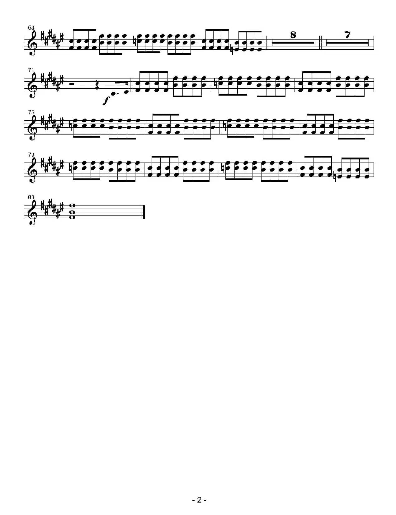 ALL STAR（吉他分谱）