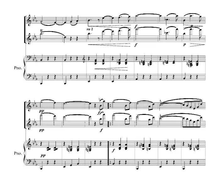 春之声圆舞曲（双钢琴）