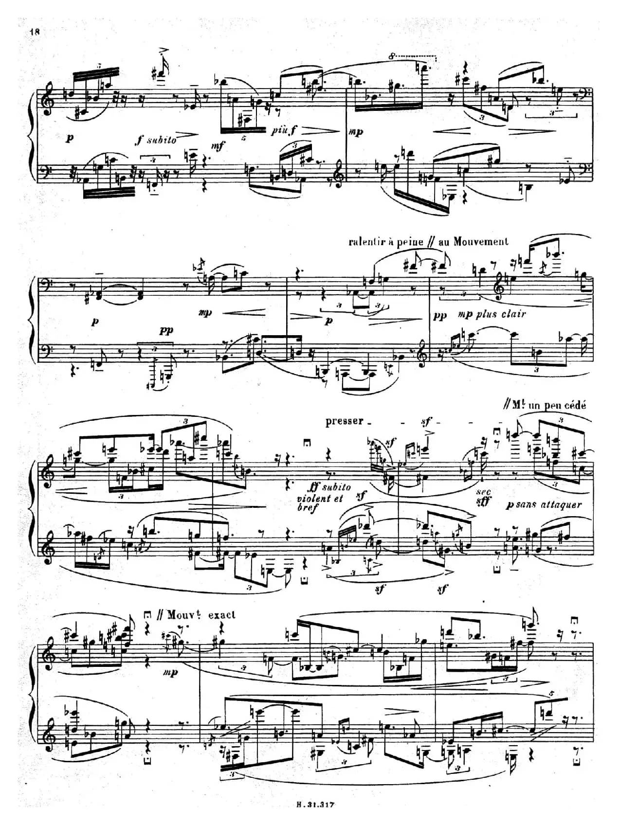 布莱兹第二钢琴奏鸣曲（Ⅱ）