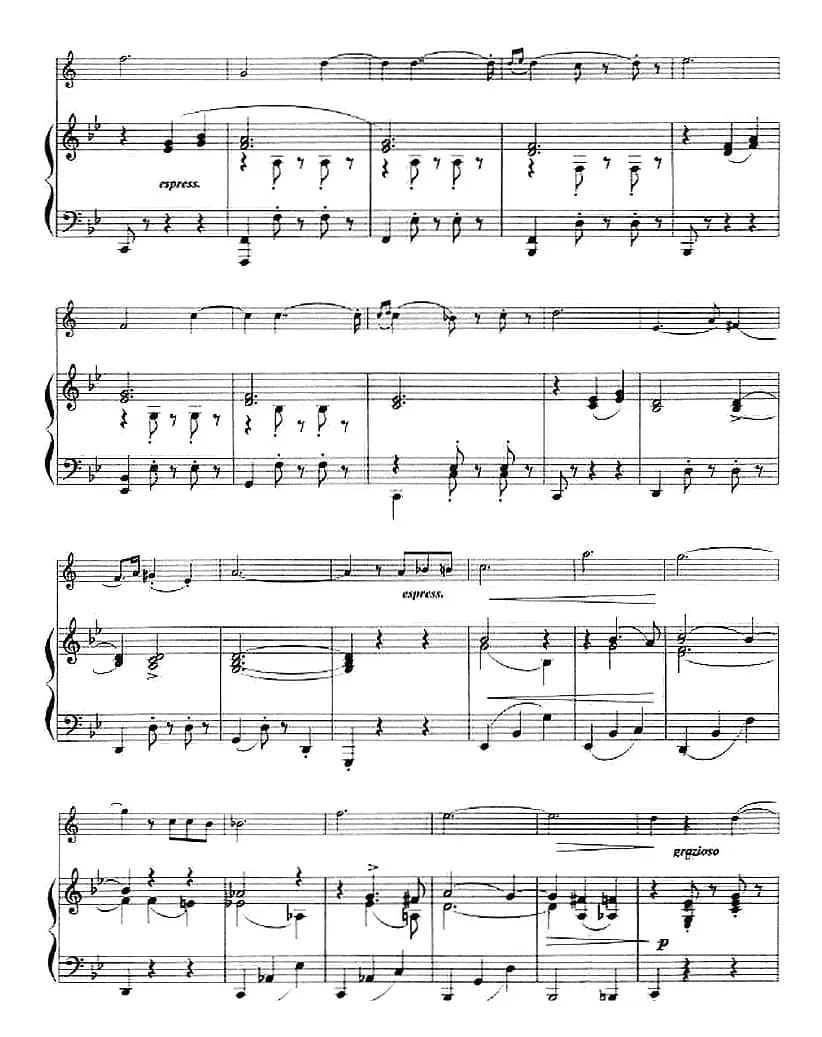 爱的悲伤（小号+钢琴伴奏）