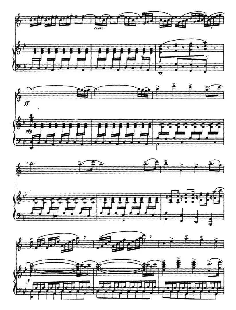 牧马之歌（单簧管+钢琴伴奏）