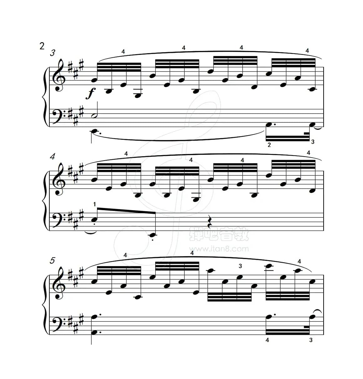 练习曲 37（克拉莫钢琴练习曲60首）