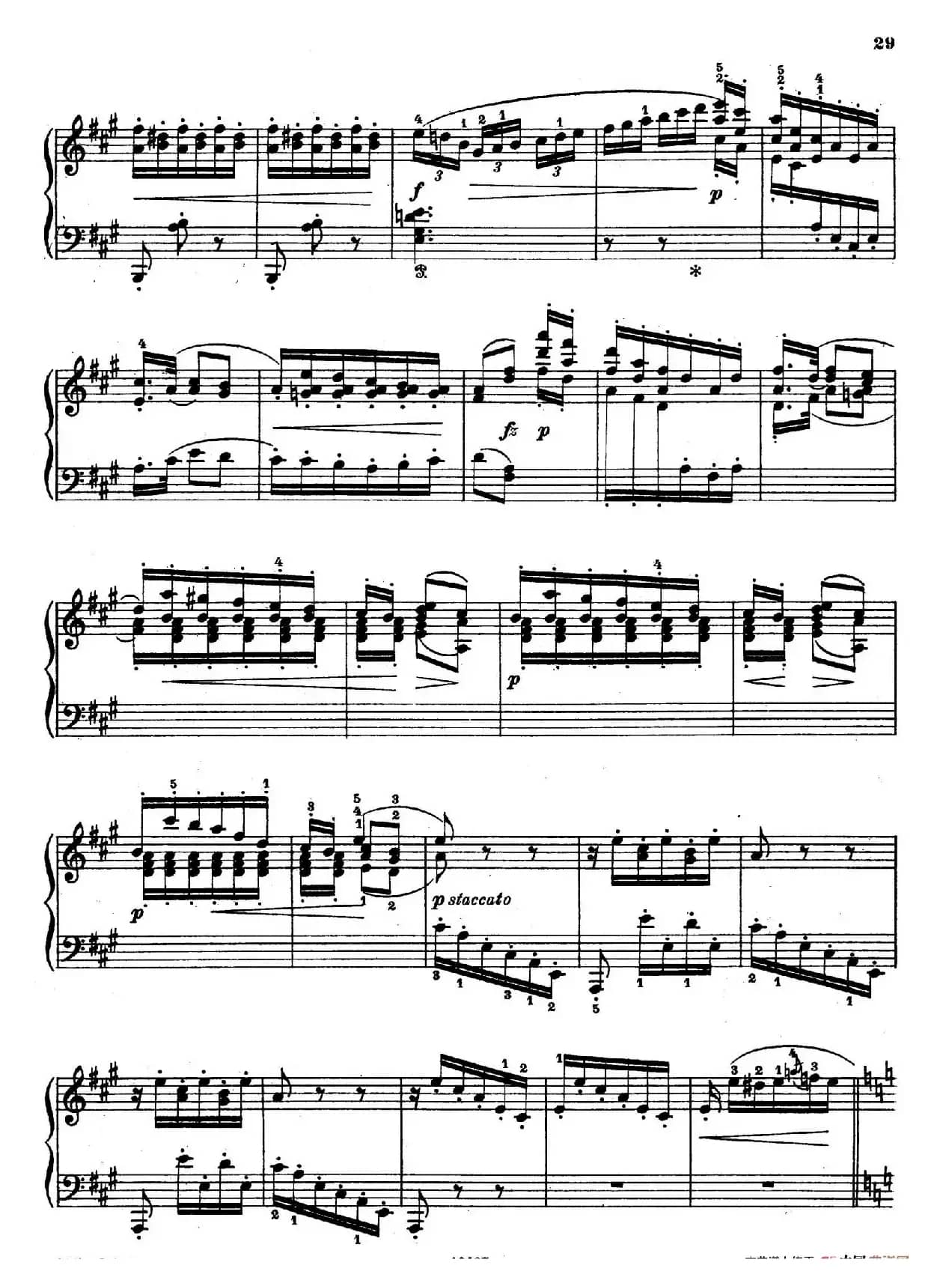 Akvareller Op.19（水彩画 10. 谐谑曲）