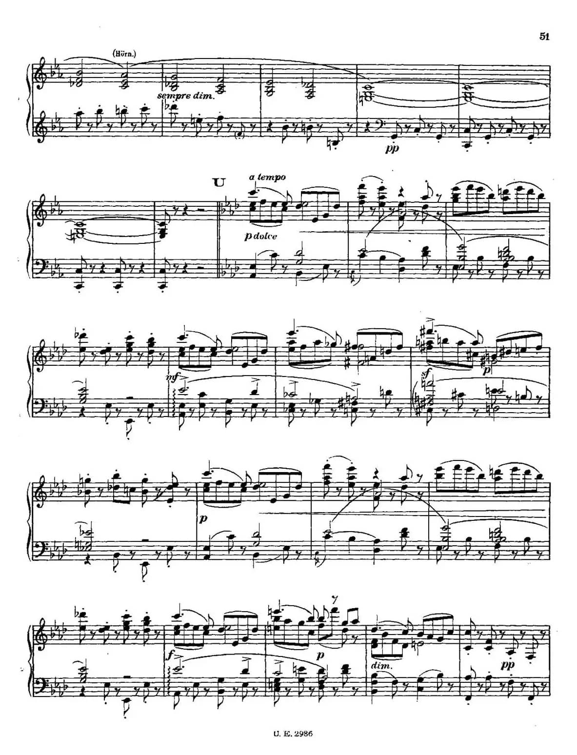 Symphony No.3 in d Minor - Solo Piano（d小调第三交响曲·钢琴独奏版·Ⅳ）