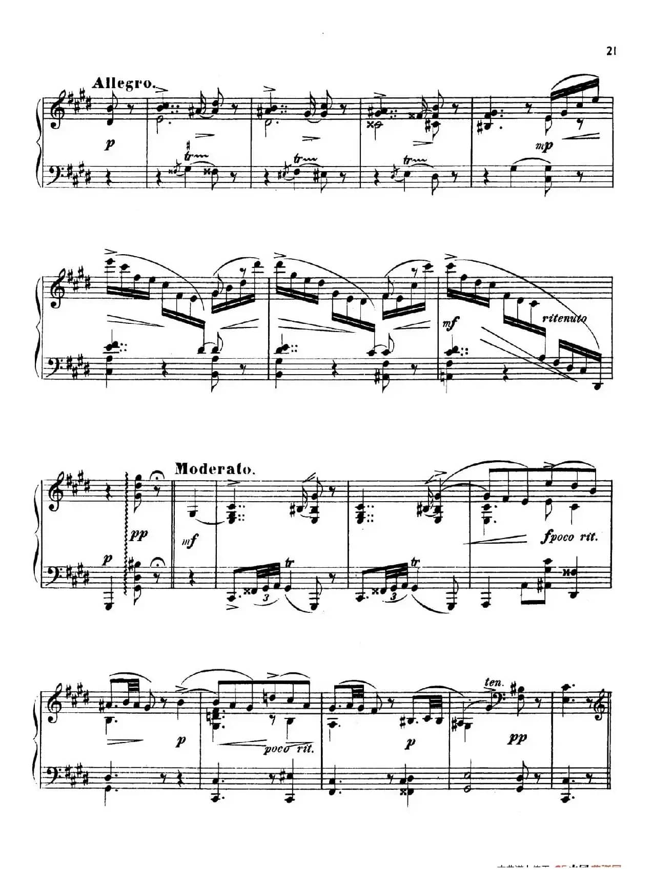 24 Characteristic Pieces Op.36（24首性格小品·4）