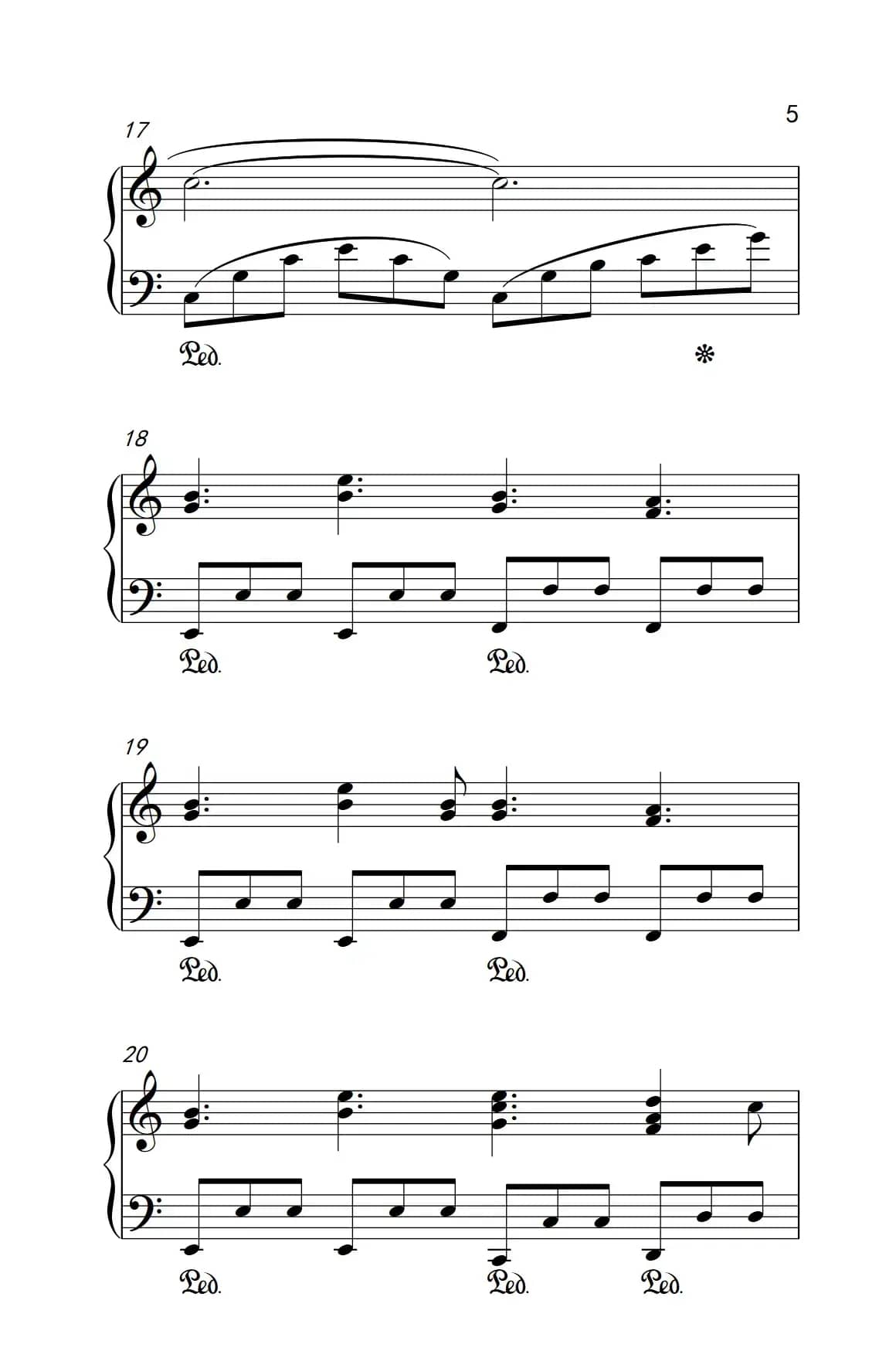 回忆 音乐剧《猫》主题曲（老年大学 钢琴教程 3）