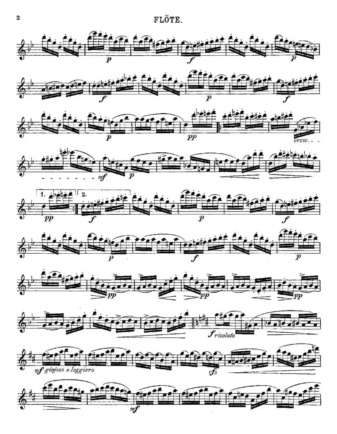 Die Mühle（Op.55 No.4）