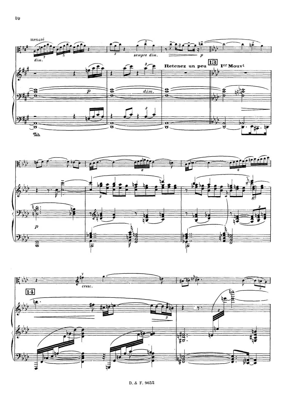 传奇 Op.66（中音萨克斯+钢琴伴奏）