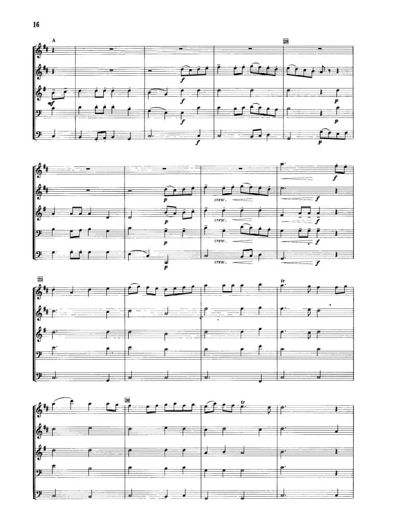 铜管乐重奏曲：回旋曲