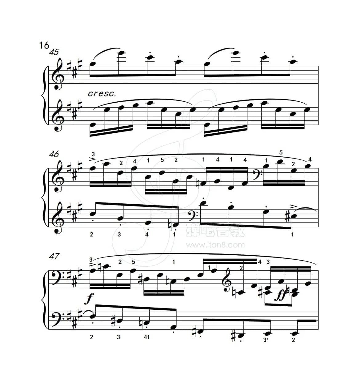 练习曲 40（克拉莫钢琴练习曲60首）