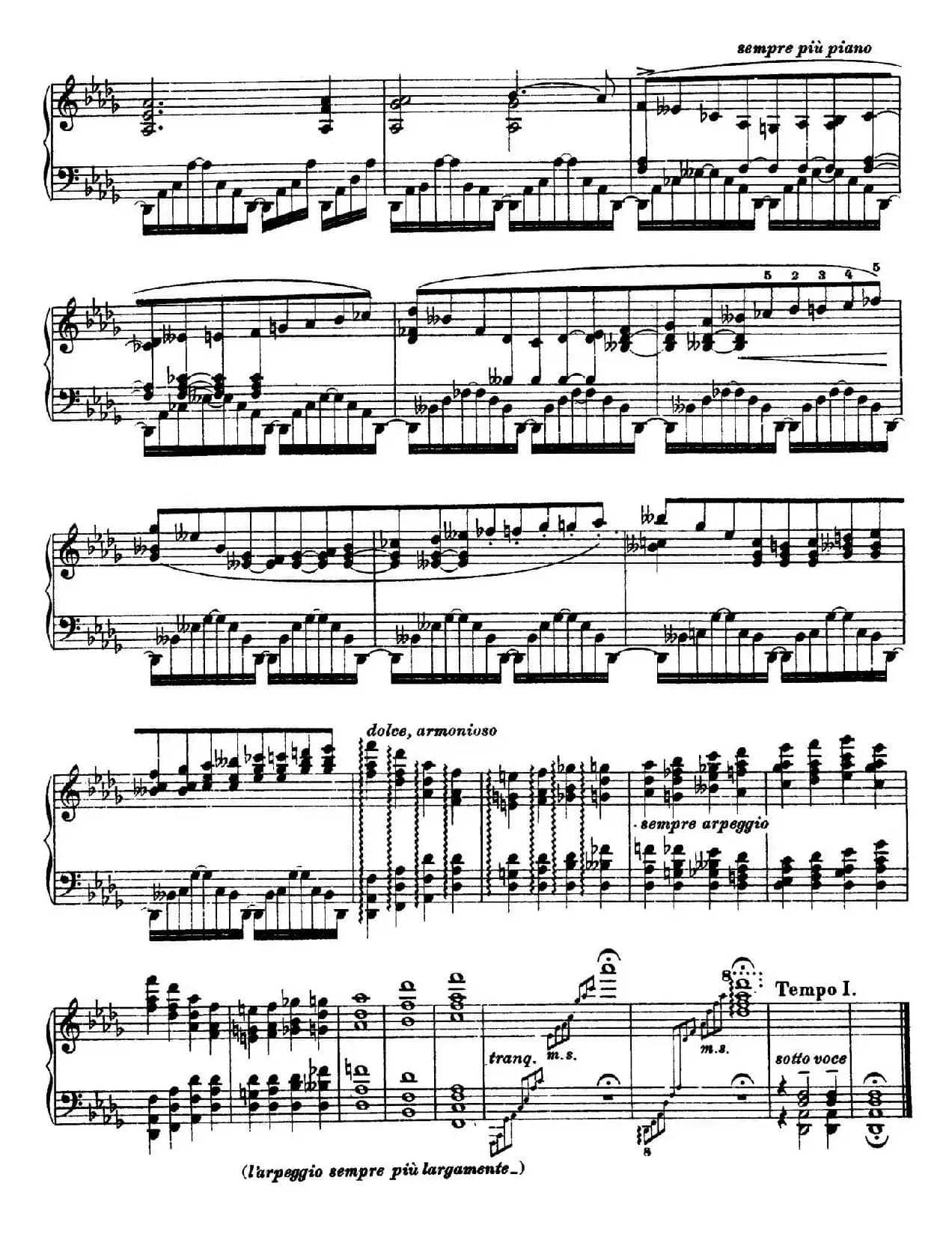 12 Etudes d'execution Transcendante S.139（12首超技练习曲·11）