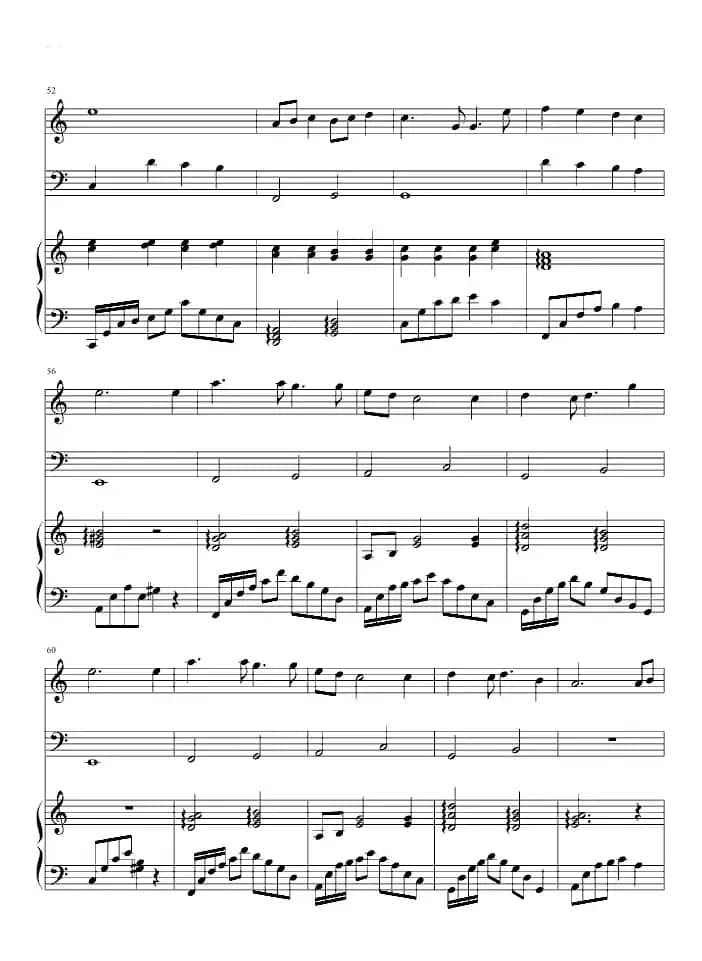 天空之城（小提琴+大提琴+钢琴）