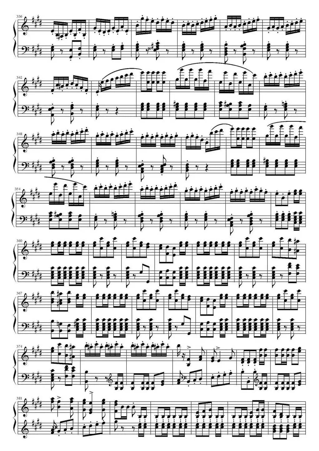 歌剧《威廉·退尔》序曲（钢琴独奏完整版）