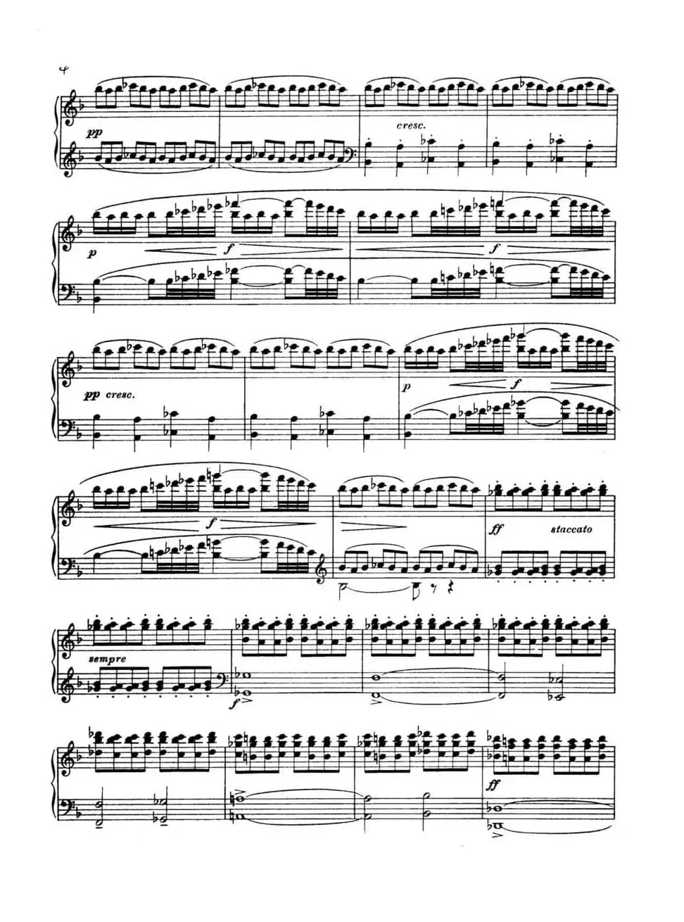 Eine Nacht auf dem Kahlen Berge（荒山之夜·钢琴独奏版）