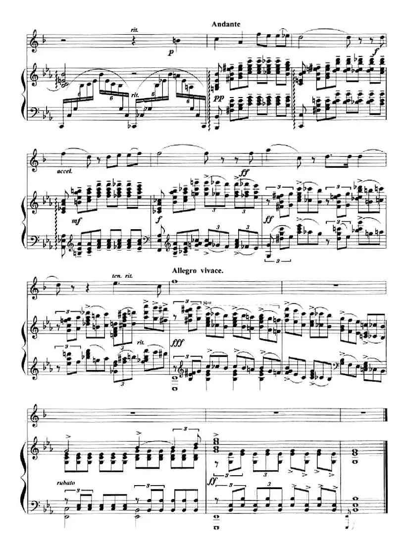 春潮（小号+钢琴伴奏）