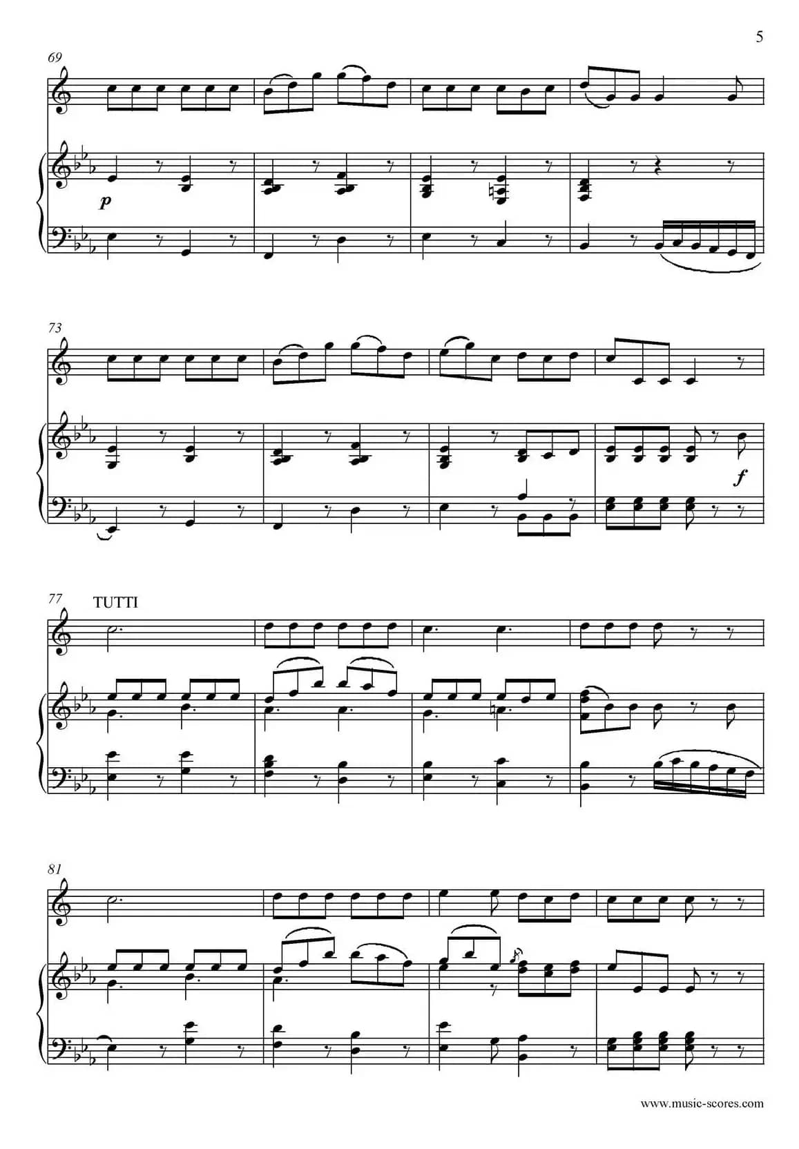 Mozart：Concerto KV495 No.4-3st Rondo 回旋曲（上低音萨克斯+钢琴伴奏）