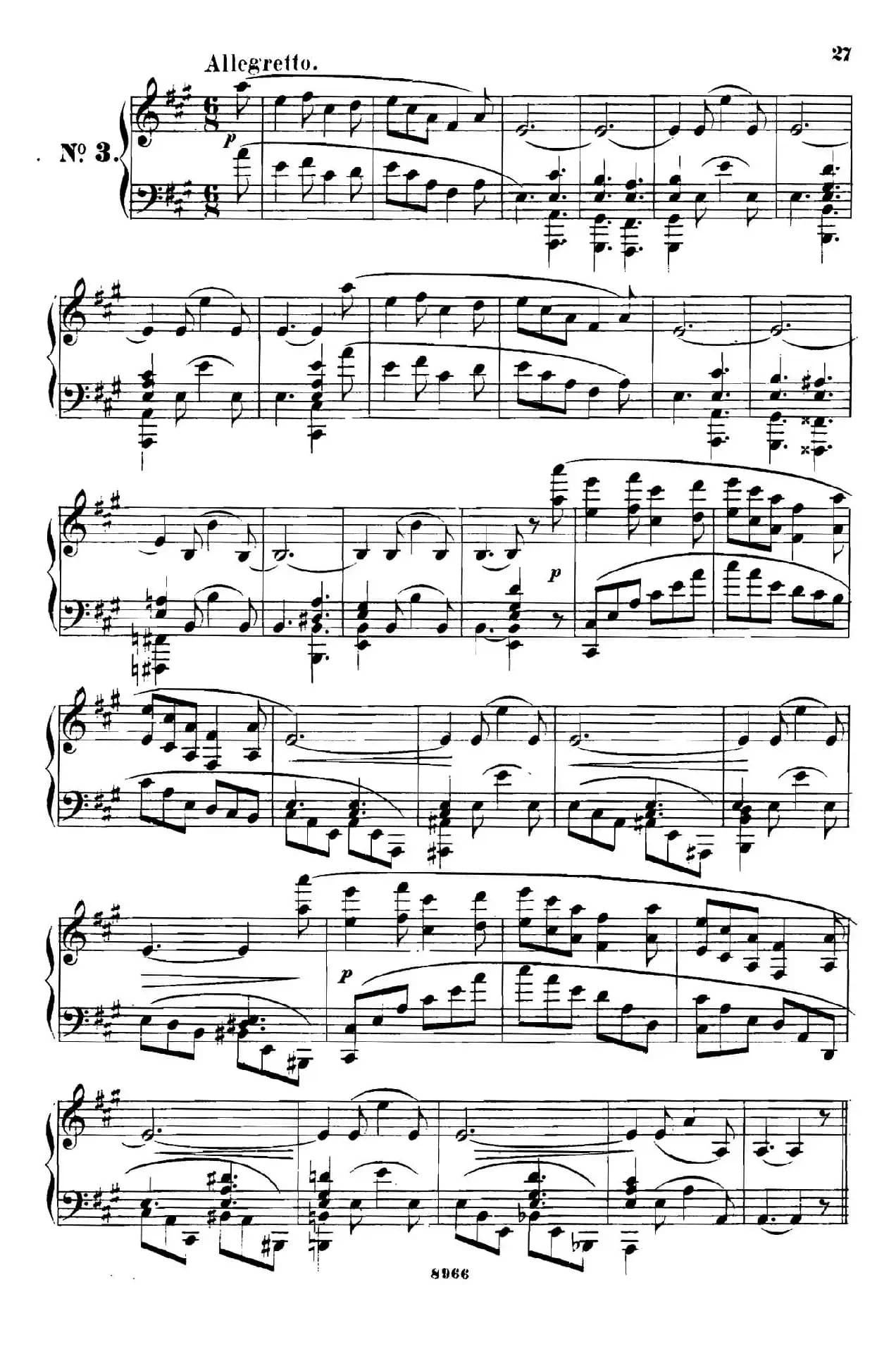 舞会 Le Bal Op.14（No.3）