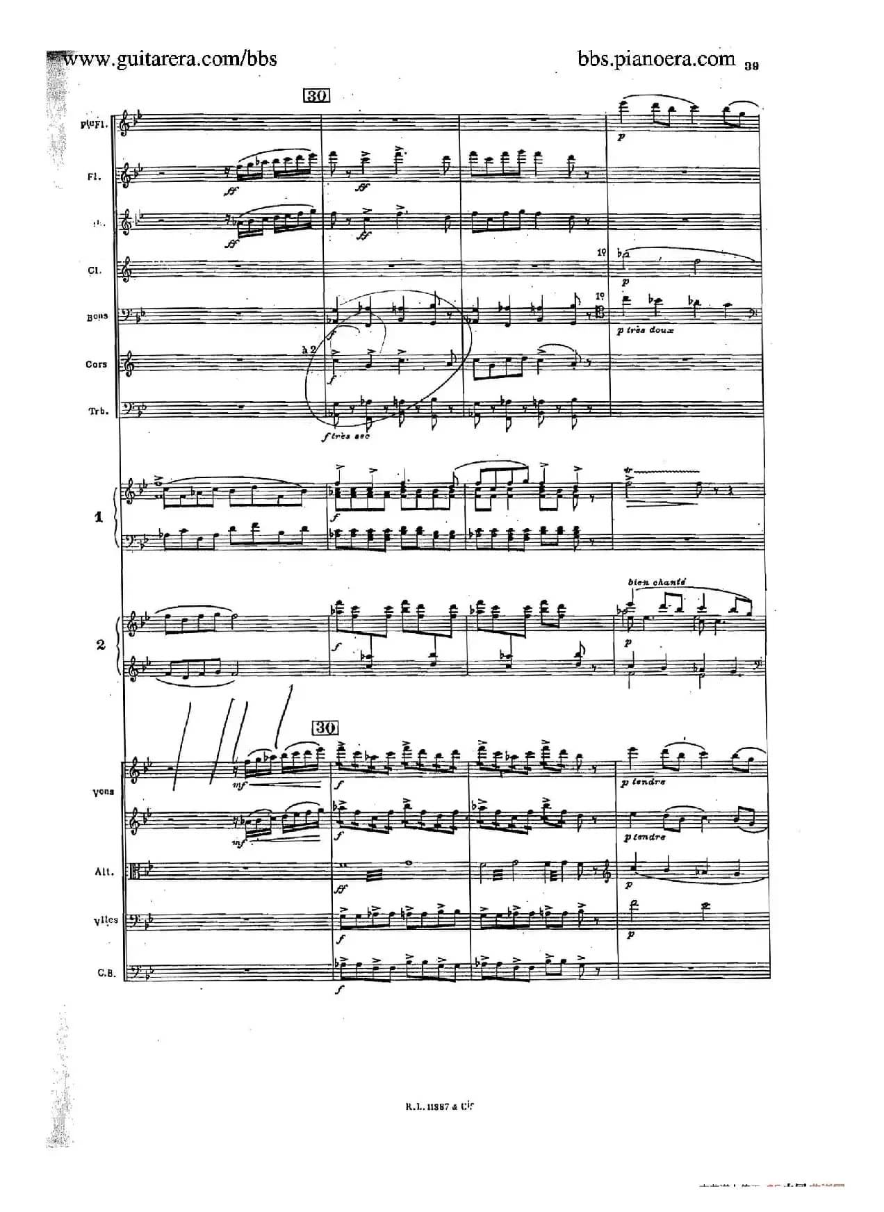 Concerto for 2 Pianos in d Minor（d小调双钢琴协奏曲·总谱）