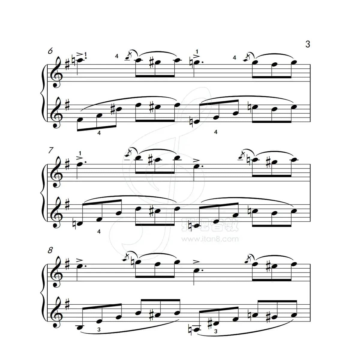 练习曲 23（克拉莫钢琴练习曲60首）