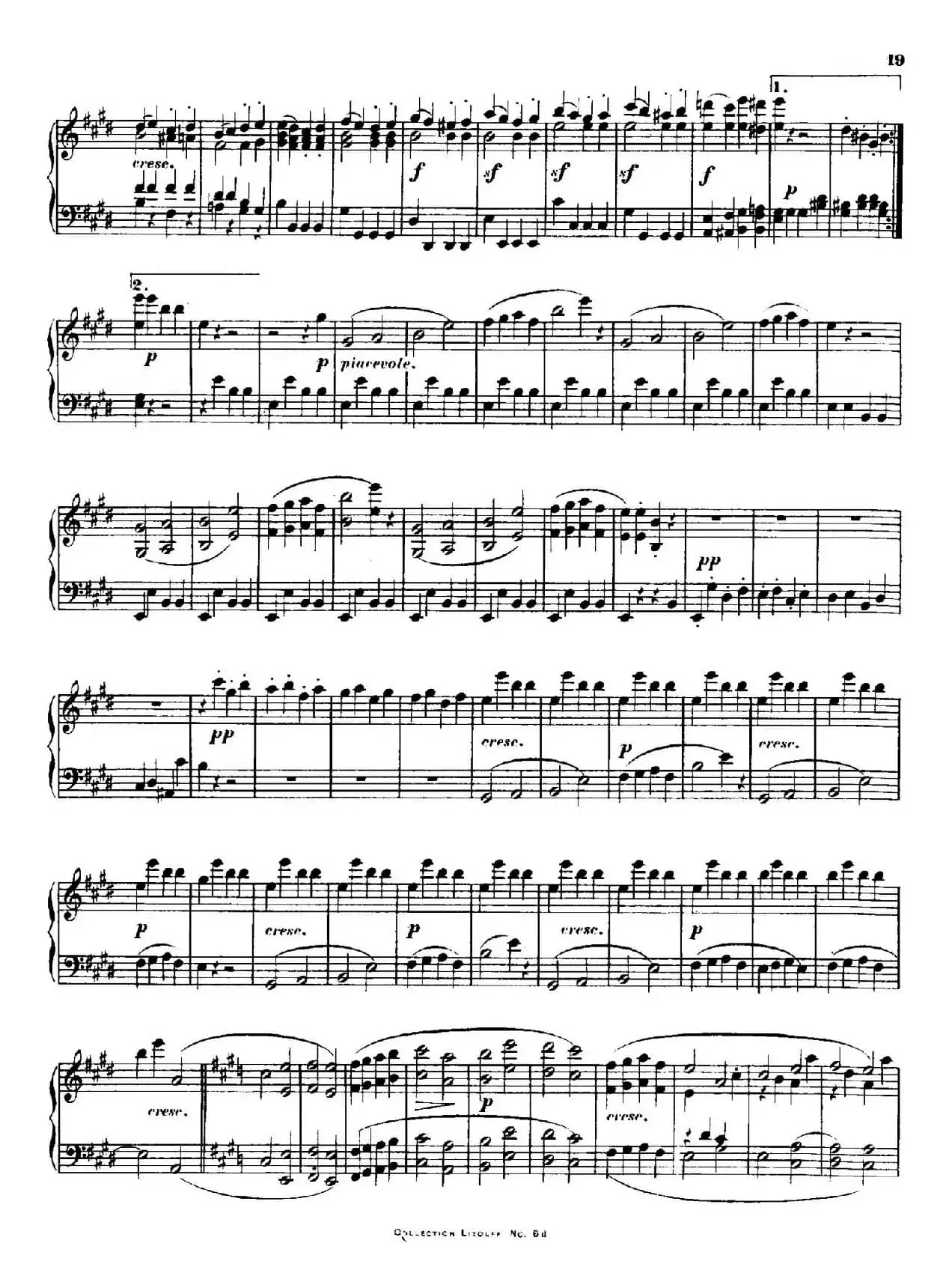 Quartet No.14(升c小调第十四弦乐四重奏钢琴版)