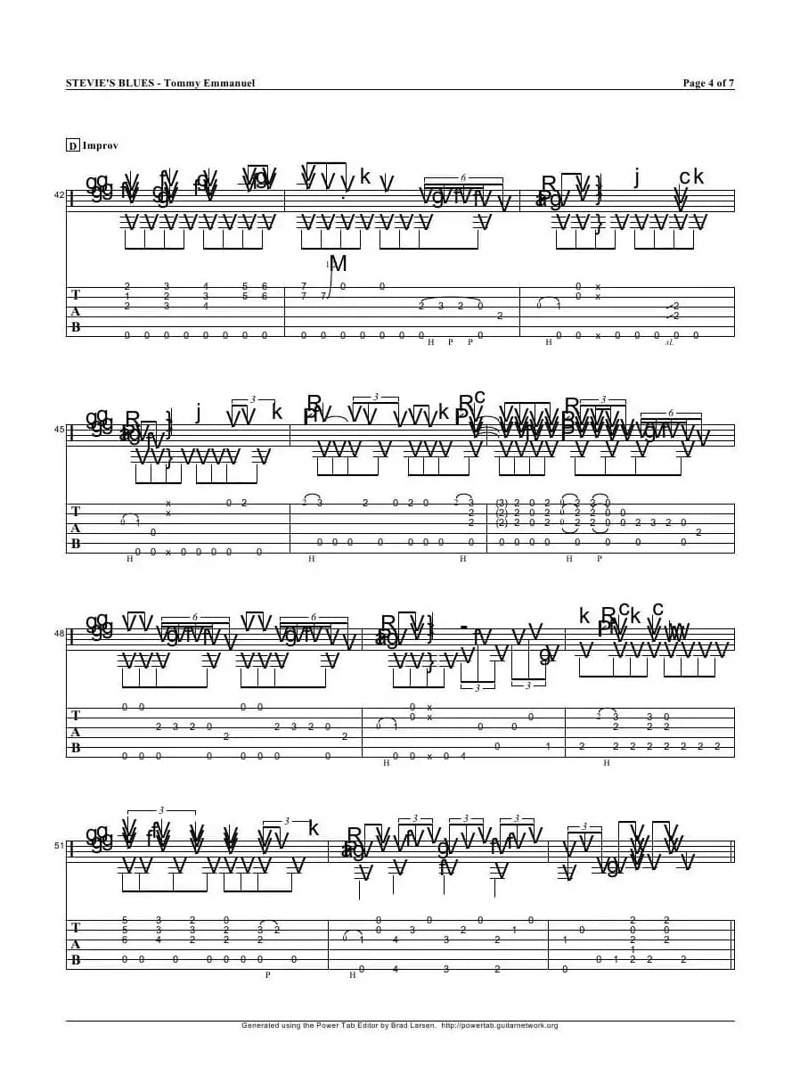 tommy emmanuel：stevies blues（指弹吉它）