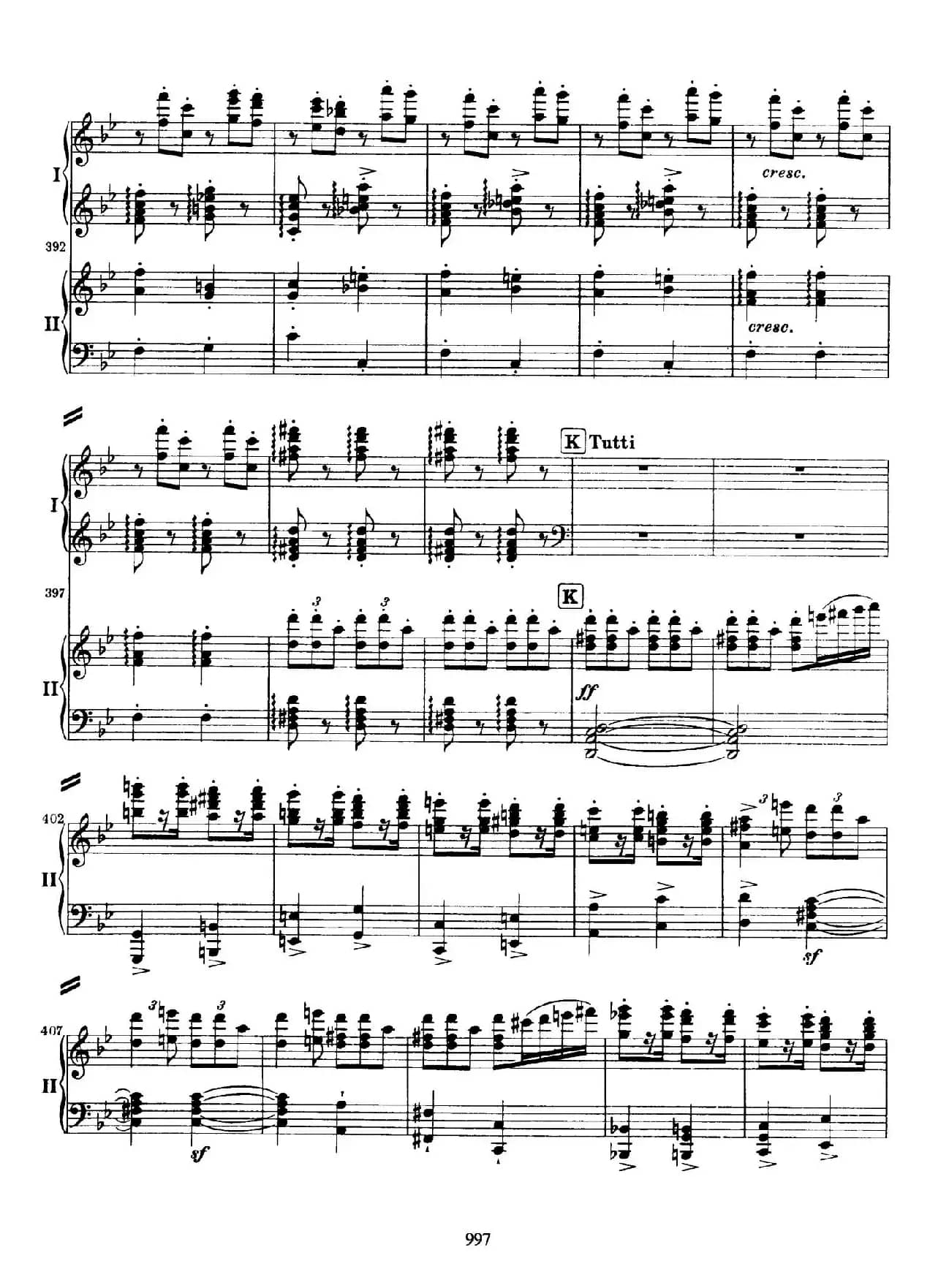 降B大调第二钢琴协奏曲（P91——104）