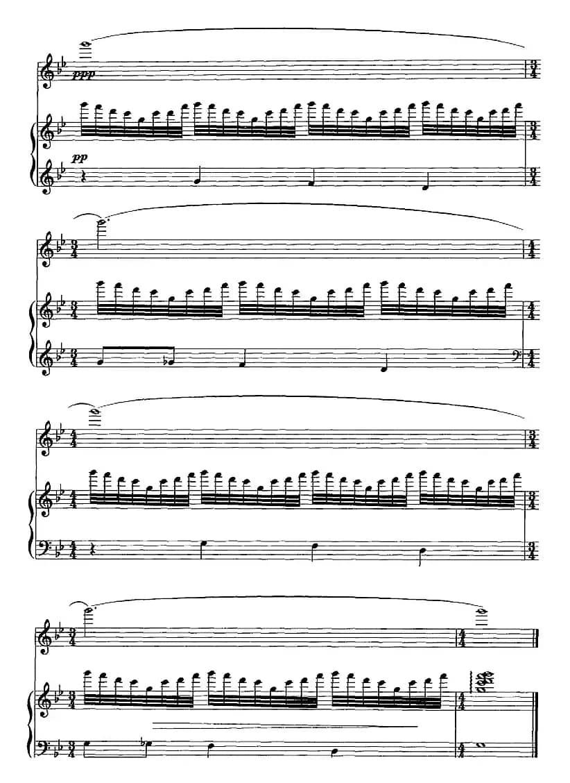 第一二胡协奏曲：第二乐章（二胡+钢琴伴奏）