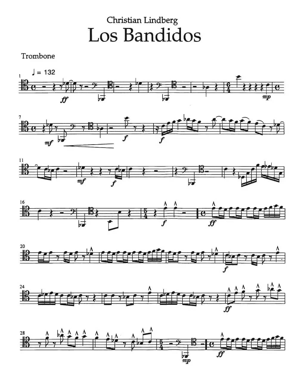 Los Bandidos（长号）