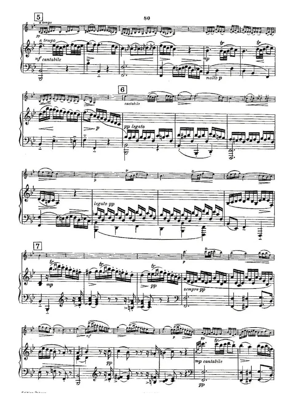 Mozart - Violin Sonata No.7, KV. 376（第七小提琴奏鸣曲）