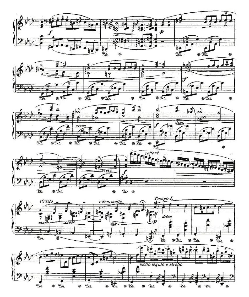 f小调夜曲Op.55－1（Deux  Nocturnes）