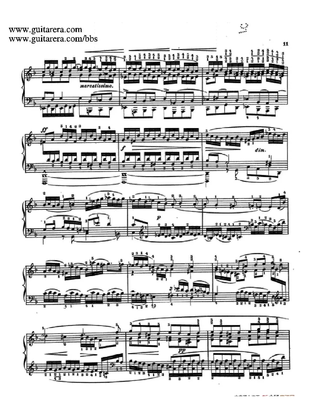 d小调托卡塔与赋格（BWV 565·陶西格改编钢琴独奏版）