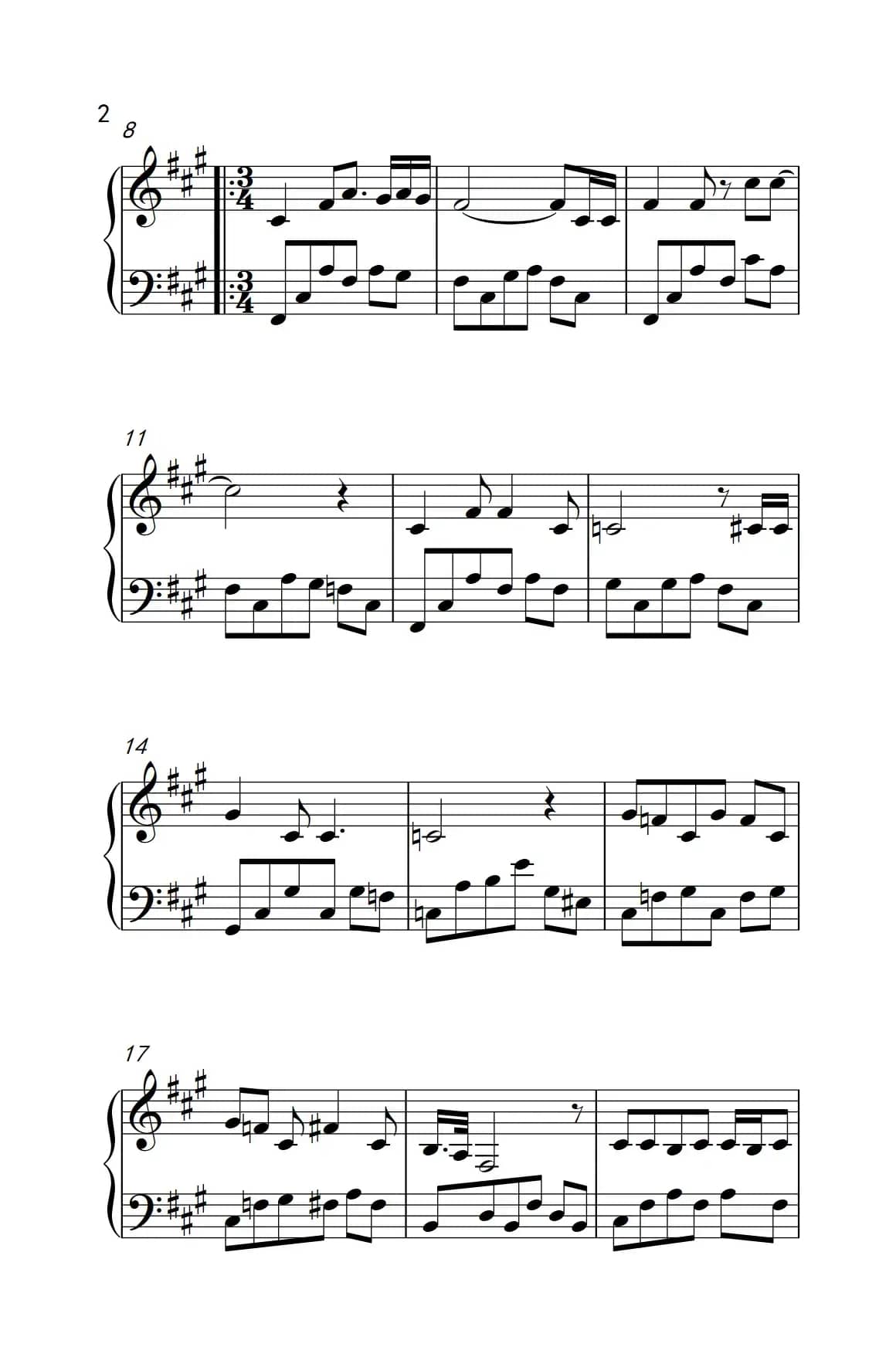 相约九八（《弹吧音教》制谱版）