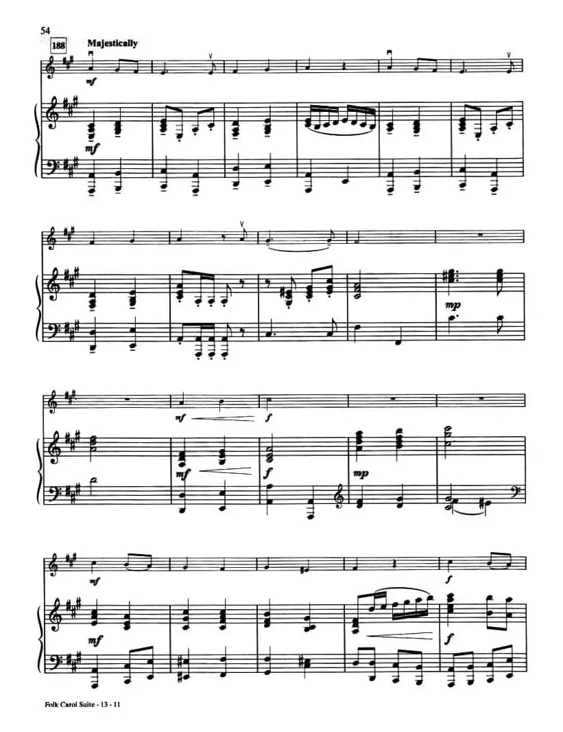 IV.O DU FROHLICHE/ECHO CAROL(钢琴伴奏谱)