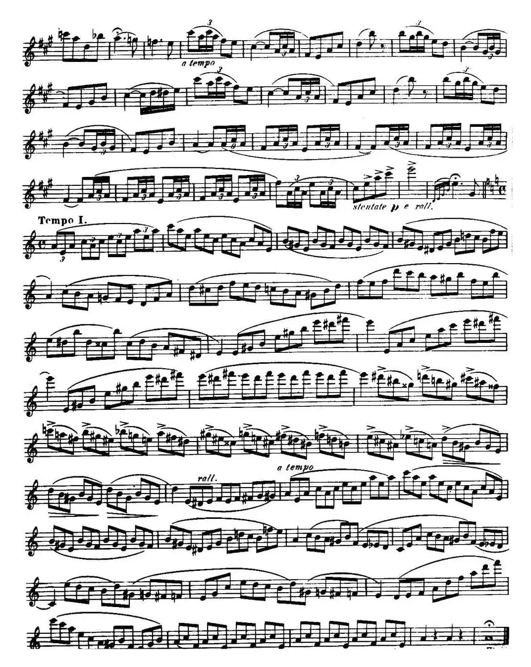 柯勒长笛练习曲作品33号（第二册）（12）