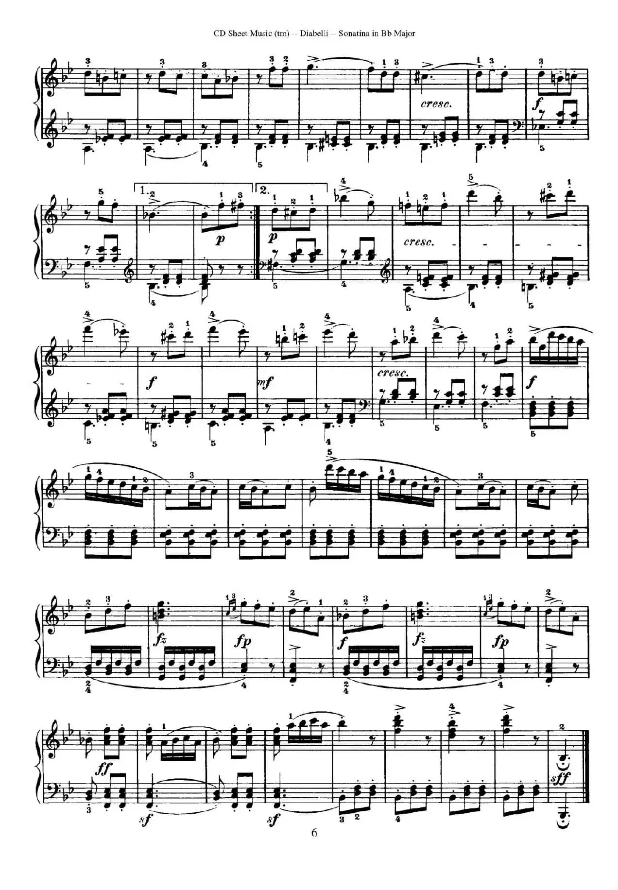 7 Piano Sonatinas Op.168（7首钢琴小奏鸣曲 No.4）