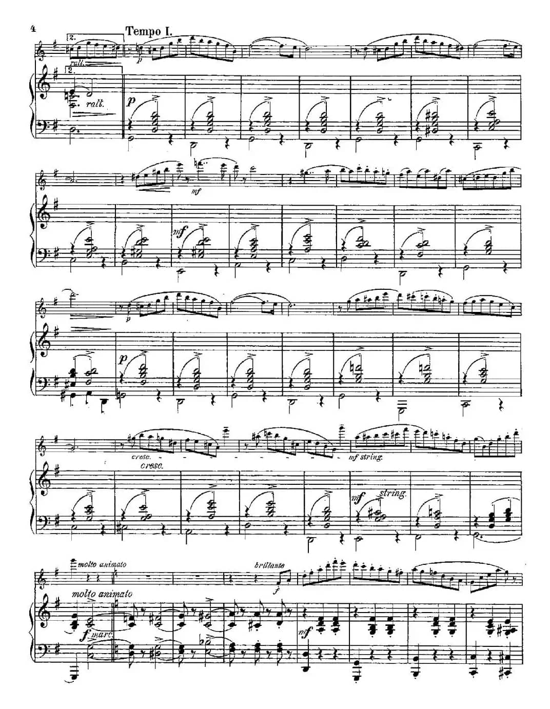 Walzer（Op.55 No.2）（长笛+钢琴伴奏）