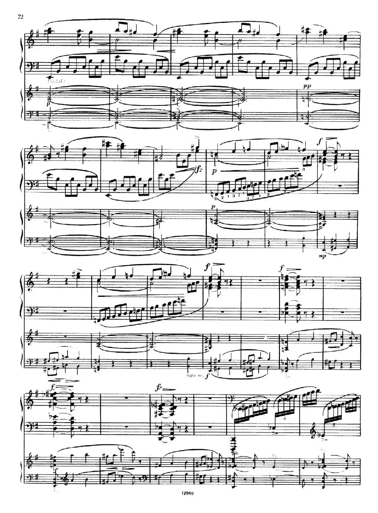 Piano Concerto No.2 in c Minor Op.50（c小调第二钢琴协奏曲·Ⅲ·双钢琴）