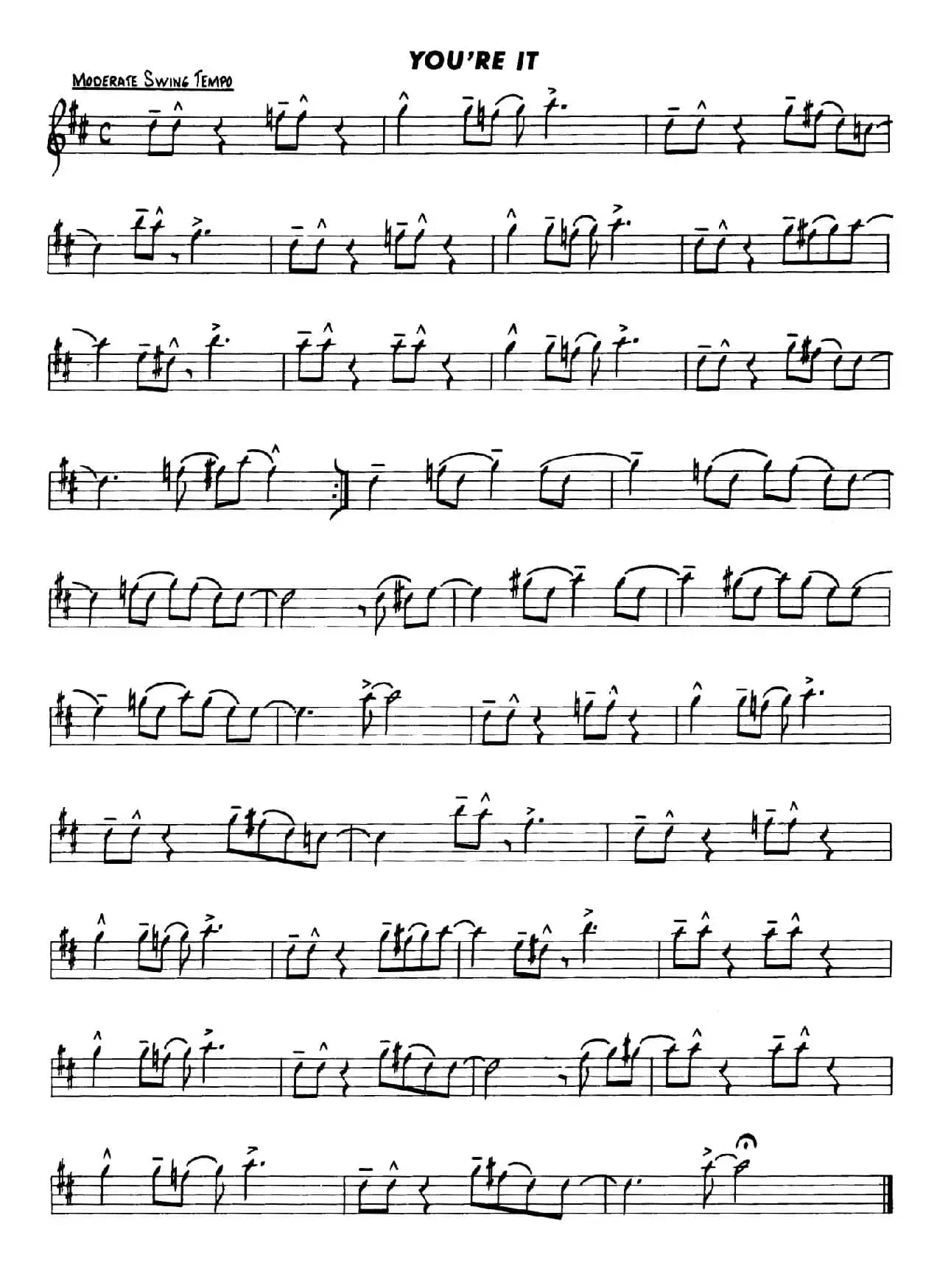 Basic Jazz Conception for sax