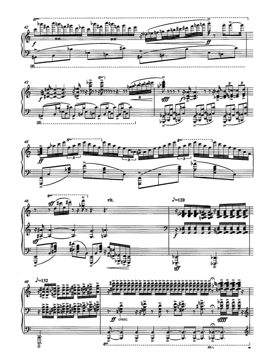 星光灿烂的夜空