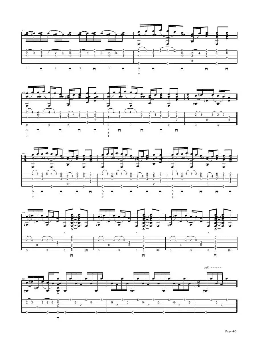 tommy emmanuel：the jolly swagman（指弹吉它）