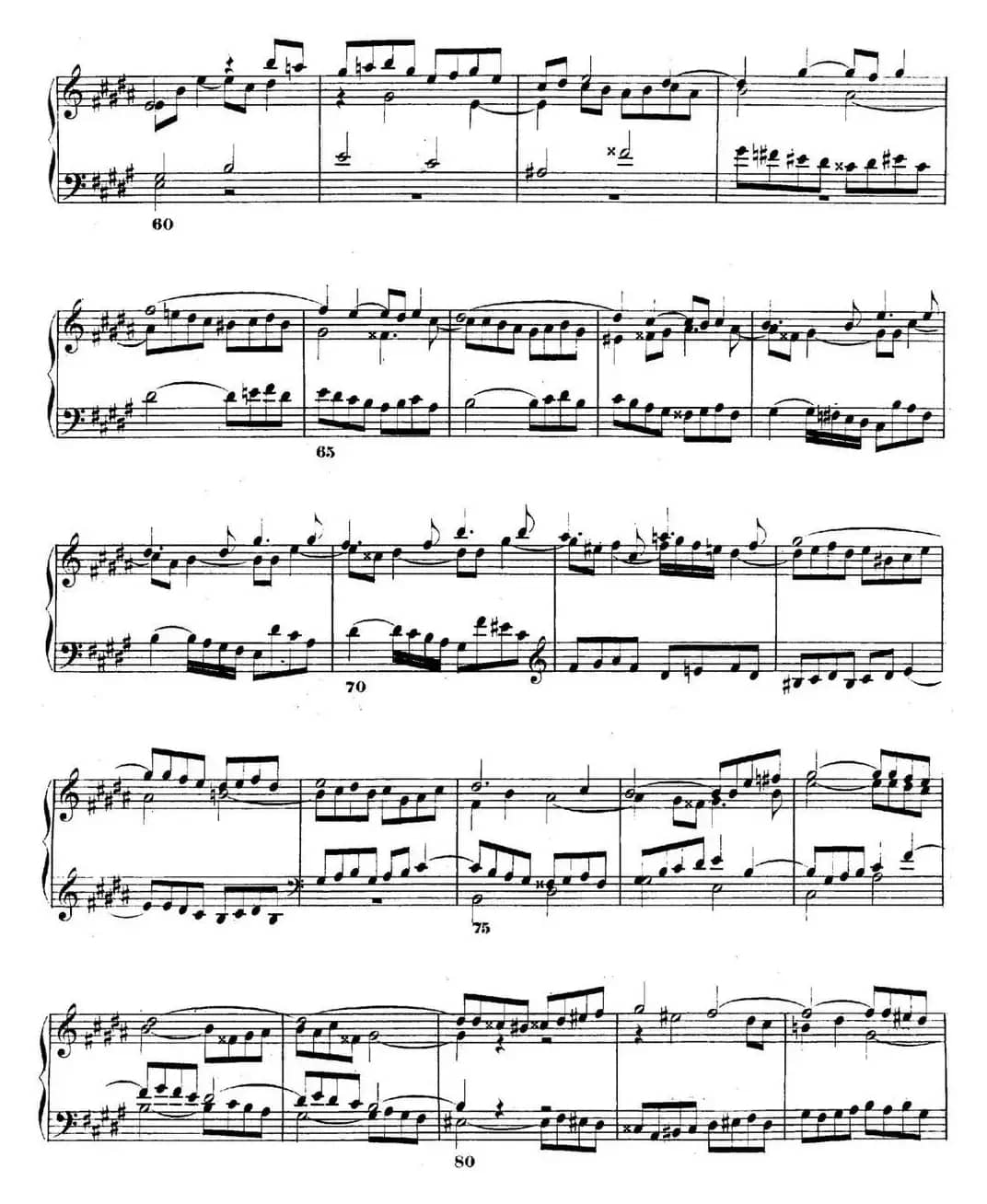 巴赫《平均律钢琴曲集·第二卷》之赋格曲（NO.23）