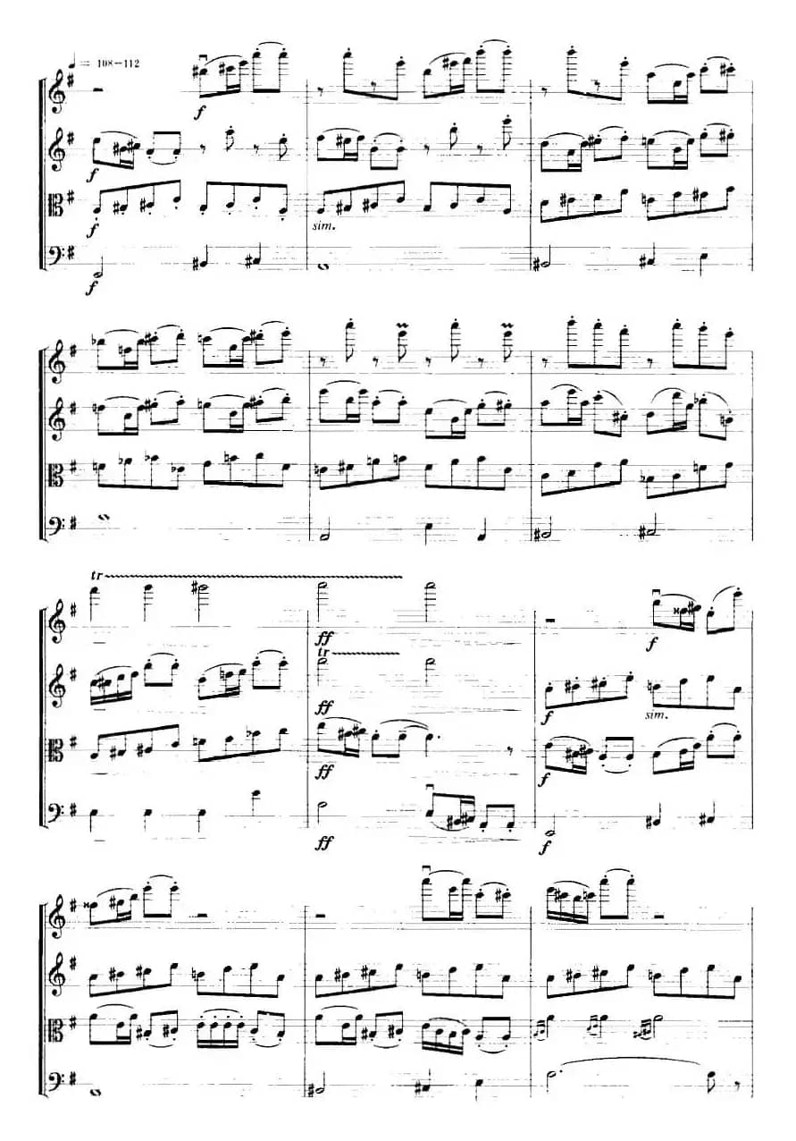 第二弦乐四重奏